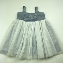Load image into Gallery viewer, Girls Bardot Junior, lined tulle party dress, FUC, size 2, L: 46cm