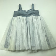 Load image into Gallery viewer, Girls Bardot Junior, lined tulle party dress, FUC, size 2, L: 46cm