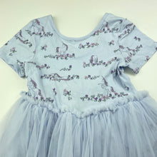 Load image into Gallery viewer, Girls Cotton On, tulle party dress, unicorns, GUC, size 6, L: 63cm