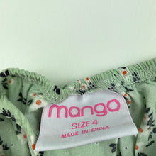 Load image into Gallery viewer, Girls Mango, lightweight floral summer dress, EUC, size 4, L: 52cm