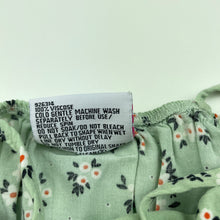 Load image into Gallery viewer, Girls Mango, lightweight floral summer dress, EUC, size 4, L: 52cm