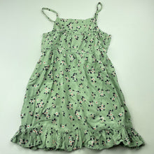 Load image into Gallery viewer, Girls Mango, lightweight floral summer dress, EUC, size 4, L: 52cm