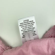 Load image into Gallery viewer, Girls Target, lined pink cotton playsuit, GUC, size 7,  