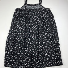 Load image into Gallery viewer, Girls Target, floral viscose/linen summer dress, EUC, size 12, L: 76cm