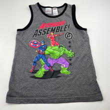 Load image into Gallery viewer, Boys Marvel, Avengers pyjama singlet top, GUC, size 10,  