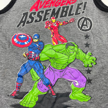 Load image into Gallery viewer, Boys Marvel, Avengers pyjama singlet top, GUC, size 10,  
