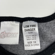 Load image into Gallery viewer, Boys Marvel, Avengers pyjama singlet top, GUC, size 10,  