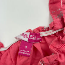 Load image into Gallery viewer, Girls Penelope Mack, lightweight tie front summer top, FUC, size 4,  