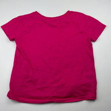 Load image into Gallery viewer, Girls Anko, pink cotton t-shirt / top, bird, GUC, size 7,  