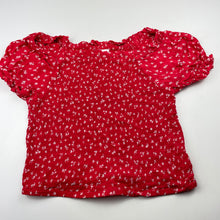 Load image into Gallery viewer, Girls Anko, shirred floral top, GUC, size 12,  
