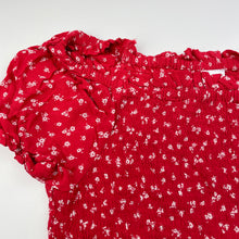 Load image into Gallery viewer, Girls Anko, shirred floral top, GUC, size 12,  