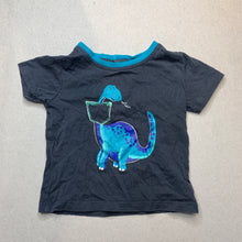 Load image into Gallery viewer, Boys Baby Berry, cotton t-shirt / top, dinosaur, EUC, size 00,  
