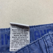 Load image into Gallery viewer, Boys Target, blue cotton shorts, adjustable, FUC, size 000,  