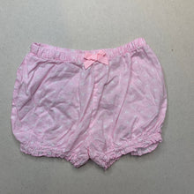 Load image into Gallery viewer, Girls Target, lightweight cotton bloomers / shorts, EUC, size 00,  