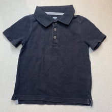 Load image into Gallery viewer, Boys Old Navy, black cotton polo shirt top, GUC, size 2,  
