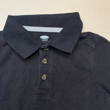 Load image into Gallery viewer, Boys Old Navy, black cotton polo shirt top, GUC, size 2,  