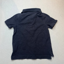 Load image into Gallery viewer, Boys Old Navy, black cotton polo shirt top, GUC, size 2,  