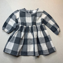 Load image into Gallery viewer, Girls Baby Baby, lightweight long sleeve casual dress, EUC, size 0, L: 37cm