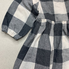 Load image into Gallery viewer, Girls Baby Baby, lightweight long sleeve casual dress, EUC, size 0, L: 37cm