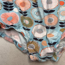 Load image into Gallery viewer, Girls Jocelyn Proust Designs, floral bloomers / nappy cover, wash fade, FUC, size 0,  