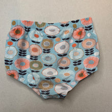 Load image into Gallery viewer, Girls Jocelyn Proust Designs, floral bloomers / nappy cover, wash fade, FUC, size 0,  