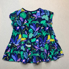 Load image into Gallery viewer, Girls Target, cotton peplum t-shirt / top, GUC, size 000,  