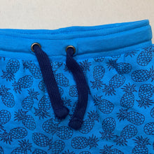 Load image into Gallery viewer, Boys Target, blue shorts, elasticated, pineapples, EUC, size 1,  