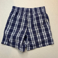 Load image into Gallery viewer, Boys Carters, checked lightweight cotton shorts, elasticated, EUC, size 3,  