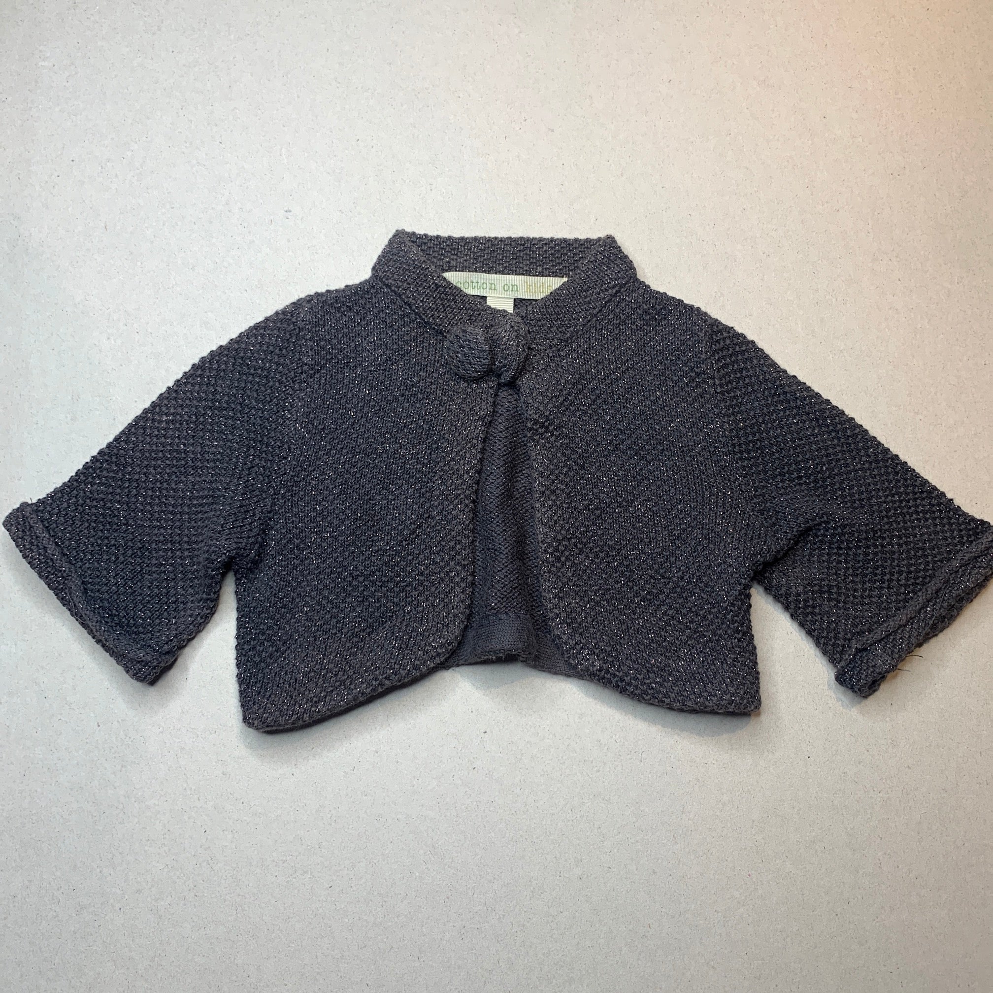 Grey clearance bolero cardigan