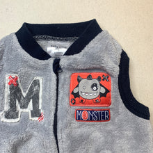 Load image into Gallery viewer, Boys Baby Baby, soft fleece vest / sweater, FUC, size 0,  