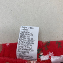 Load image into Gallery viewer, Girls Baby Berry, cotton Christmas pyjama shorts, FUC, size 2,  