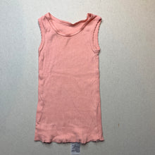 Load image into Gallery viewer, Girls Big Softies, pink cotton singlet top, GUC, size 0,  