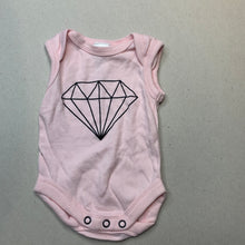 Load image into Gallery viewer, Girls Baby Berry, soft cotton singletsuit / romper, FUC, size 0000,  