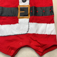 Load image into Gallery viewer, unisex Dymples, cotton Christmas romper, EUC, size 00,  