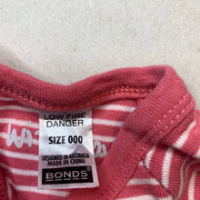 Load image into Gallery viewer, Girls Bonds, soft cotton coverall / romper, EUC, size 000,  