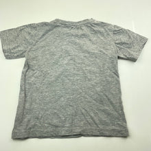 Load image into Gallery viewer, Boys Tilt, grey marle t-shirt / top, monster trucks, EUC, size 4,  