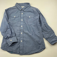 Load image into Gallery viewer, Boys Mix Kids, lightweight cotton long sleeve shirt, EUC, size 5,  