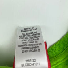 Load image into Gallery viewer, Boys Dr Seuss, The Grinch cotton Christmas t-shirt / top, EUC, size 6,  