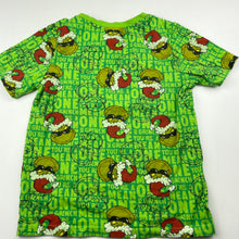 Load image into Gallery viewer, Boys Dr Seuss, The Grinch cotton Christmas t-shirt / top, EUC, size 6,  