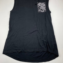 Load image into Gallery viewer, Boys Urban Supply, cotton sleeveless hooded t-shirt, L: 65cm, EUC, size 16,  