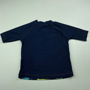 Boys Pumpkin Patch, short sleeve rashie / swim top, EUC, size 1,  