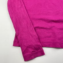 Load image into Gallery viewer, Girls Favourites, ribbed organic cotton long sleeve top, GUC, size 10,  