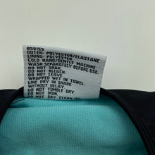 Load image into Gallery viewer, Girls Mango, black &amp; blue swim one-piece, EUC, size 10,  