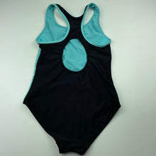 Load image into Gallery viewer, Girls Mango, black &amp; blue swim one-piece, EUC, size 10,  