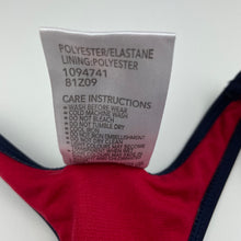 Load image into Gallery viewer, Girls Wave Zone, navy swim one-piece, EUC, size 12,  