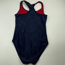 Load image into Gallery viewer, Girls Wave Zone, navy swim one-piece, EUC, size 12,  