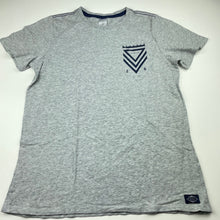 Load image into Gallery viewer, Boys Target, grey marle cotton t-shirt / top, GUC, size 14,  
