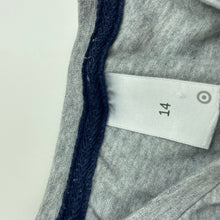 Load image into Gallery viewer, Boys Target, grey marle cotton t-shirt / top, GUC, size 14,  