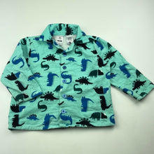 Load image into Gallery viewer, Boys Kids &amp; Co, flannel cotton pyjama top, dinosaurs, FUC, size 2,  