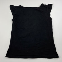 Load image into Gallery viewer, Girls Target, black cotton t-shirt / top, GUC, size 8,  